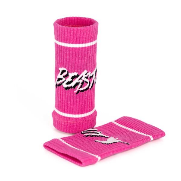 BEASTBAND | Muñequeras deportivas color rosa - Imagen 5