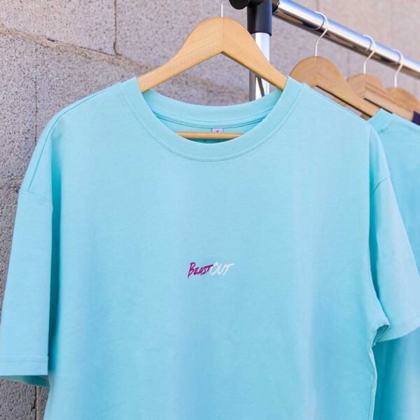 CAMISETA BEASTOUT AZUL | OVERSIZE