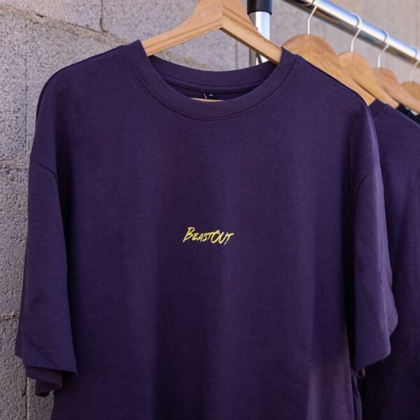 CAMISETA BEASTOUT VIOLETA | OVERSIZE