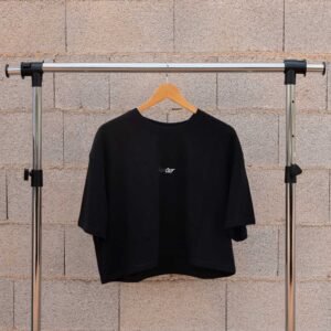 CROP TOP BEASTOUT NEGRA | OVERSIZE