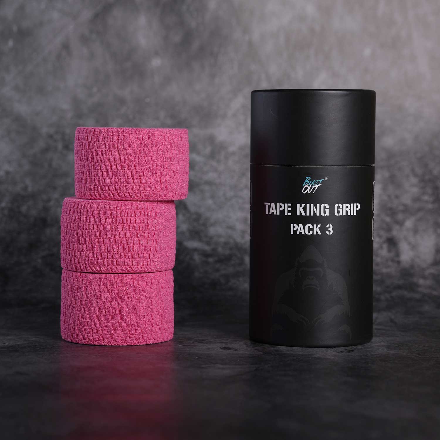 Pack 3 Tape para crossfit (Rosa)